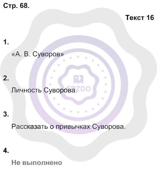 Ответы Русский язык 8 класс Малюшкин А. Б. Страницы 68