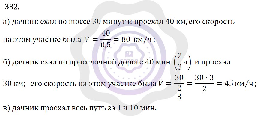 Ответы Алгебра 7 класс Макарычев Ю. Н. Глава 2. Функции. 332
